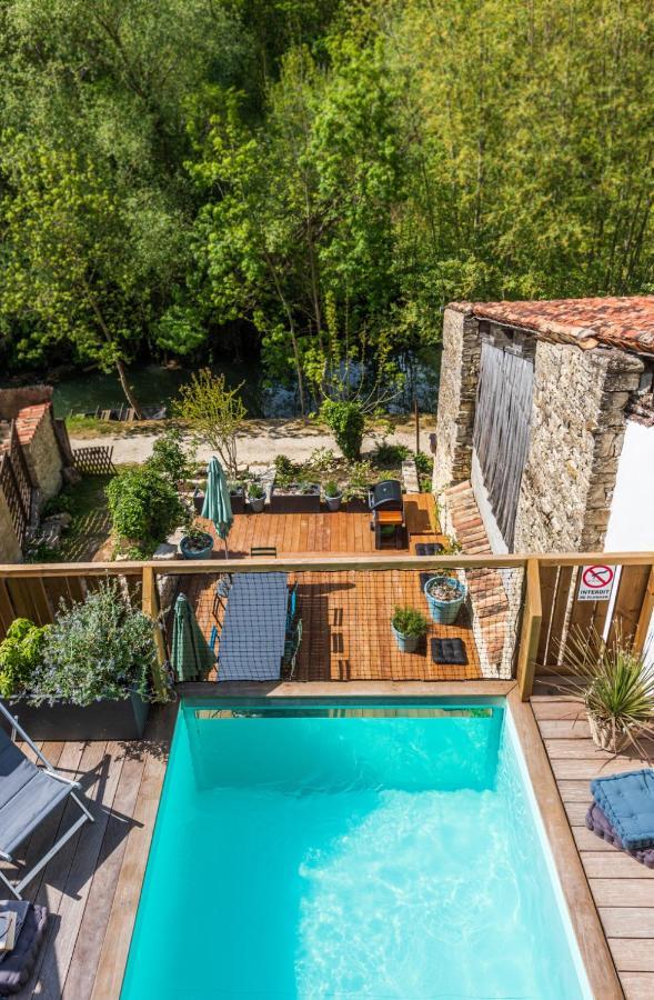 Villa Melusine Arçais Buitenkant foto
